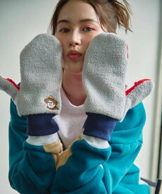 【SALE／30%OFF】Duckster DUCKSTER/ダックスター スウェットミトン ゴースローキャラバン ファッション雑貨 手袋 ネイビー ブラック グレー
