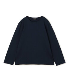 【SALE／47%OFF】TOMORROWLAND BUYING WEAR 【別注】Le Minor コットン ロングスリーブTシャツ トゥモローランド トップス カットソー・Tシャツ ホワイト ネイビー【送料無料】