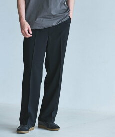 【SALE／50%OFF】UNITED ARROWS green label relaxing ポリエステル カルゼ ワイド ストレート ユーティリティパンツ イージーパンツ -ストレッチ- ユナイテッドアローズ グリーンレーベルリラクシング パンツ その他のパンツ ブラック ブラウン グレー【送料無料】