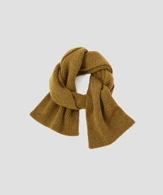【SALE／50%OFF】MHL. MHL BRUSHED SCARF マーガレット・ハウエル ファッション雑貨 スカーフ・バンダナ イエロー グレー ブラック【送料無料】