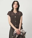 【SALE／50%OFF】UNITED ARROWS green label relaxing ペーパー ボタン 2WAY ジレ ウォッシャブル ユナイテッドアロー…