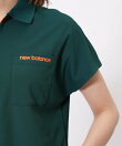 ハーフジップ ビッグ ポロシャツ (WOMENS)