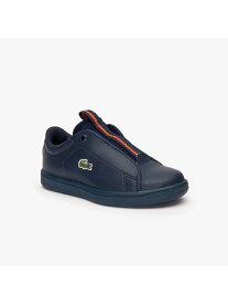 【SALE／50%OFF】LACOSTE キッズCARNABYEVOEASY3191 ラコステ シューズ・靴 スニーカー ネイビー【送料無料】