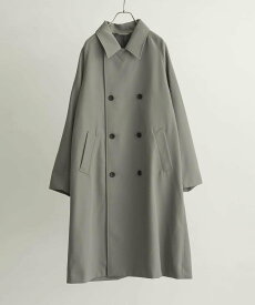 【SALE／55%OFF】URBAN RESEARCH T/W OVER W COAT アーバンリサーチ ジャケット・アウター その他のジャケット・アウター ベージュ ブルー【送料無料】