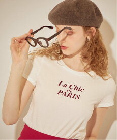 【SALE／40%OFF】DEICY La Chic de PARIS Tシャツ デイシー トップス カットソー・Tシャツ ホワイト ネイビー ベージュ