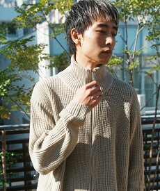 【SALE／50%OFF】JACKROSE (M)JACKROSE/JE-DRIVERS KNIT ジャックローズ トップス ニット ブラック ベージュ