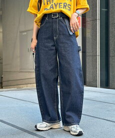 CPCM カーブペインターデニムパンツ シーピーシーエム パンツ ジーンズ・デニムパンツ ブルー ブラウン ネイビー ブラック ホワイト【送料無料】