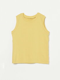 three dots Foundation cotton basic tank スリードッツ トップス ノースリーブ・タンクトップ ホワイト ブラック ブルー【送料無料】