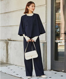 【SALE／24%OFF】Ranan ＜2点セット＞フレアージャケットワイド ラナン スーツ・フォーマル セットアップスーツ ブラック ネイビー【送料無料】