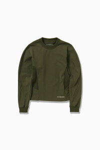 and wander back pile LS T (W) �A���h�����_�[ �g�b�v�X �J�b�g�\�[�ET�V���c �u���b�N �J�[�L�O���[�� �I�����W�y���������z