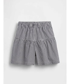 【SALE／74%OFF】GAP (K)プルオン ティアード ショートパンツ (幼児・ベビー） ギャップ パンツ キュロット ブルー ネイビー