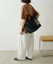sampo×earコラボポリキャントートバッグ《撥水/A4サイズ対応》