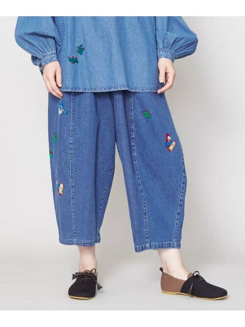 チャイハネ アイレリブレ刺繍デニムパンツ Rakuten Fashion 楽天ファッション 旧楽天ブランドアベニュー Ce9017