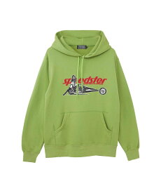 HYSTERIC GLAMOUR SPEEDSTER パーカー ヒステリックグラマー トップス パーカー・フーディー ホワイト グリーン ブラック【送料無料】