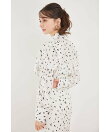 2WAYボウタイクロップドブラウス