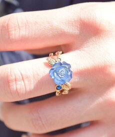 axes femme FAVミニローズリング アクシーズファム アクセサリー・腕時計 リング・指輪 ピンク ブルー グリーン イエロー オレンジ パープル ワインレッド