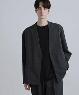 【SALE／10%OFF】tk.TAKEO KIKUCHI 【2点セットジャケット+パンツ】エアリードライノーカラージャケット&…