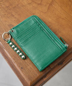 ear PAPILLONNER 【インフルエンサーほし企画】本革スタッズフラグメントケース イア パピヨネ 財布・ポーチ・ケース 財布 ネイビー シルバー ブラウン グリーン ブラック【送料無料】