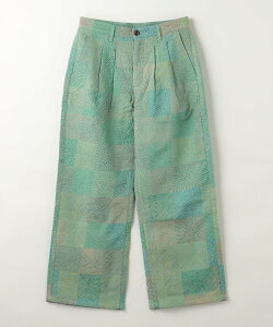 �ySALE�^80%OFF�zUNITED ARROWS & SONS ��GLASS CYPRESS�� Q/Trousers Green/�g���E�U�[�Y ���i�C�e�b�h�A���[�Y �A�E�g���b�g ���܁E�M�t�g�E���̑� ���̑��y���������z