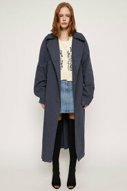 【SALE／64%OFF】SLY DAMAGE TRENCH コート スライ ジャケット・アウター その他のジャケット・アウター ブラック ホワイト ブルー【送料無料】