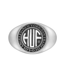 HUF REGIONAL RING SILVER ハフ アクセサリー・腕時計 リング・指輪 シルバー【送料無料】