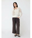 クロシェ編みニットカーディガン