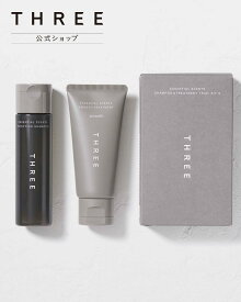 THREE 【公式】THREEエッセンシャルセンツシャンプー&トリートメントトライアルキットS スリー コフレ・キット・セット コフレ・コスメキット・ギフトセット