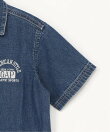 (K)デニム リラックスフィット ニューヨークロゴシャツ (キッズ)