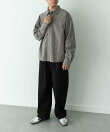 サンドウォッシュチェックレギュラーシャツ