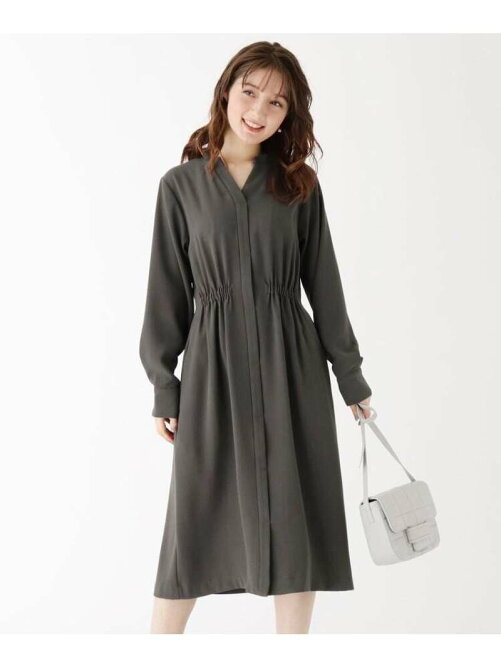 Index ジョーゼットスタンドネックシャツワンピース Web限定サイズ Rakuten Fashion 楽天ファッション 旧楽天 ブランドアベニュー Bz6019