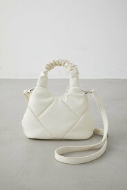 【SALE／10%OFF】AZUL BY MOUSSY QUILTING MINI SHOULDER BAG アズールバイマウジー バッグ その他のバッグ ホワイト ブラック イエロー オレンジ【送料無料】