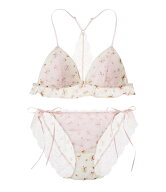 【SALE／33%OFF】PEACH JOHN 【甘いハーモニーにひたるセットアップ】フルッティフローラルノンワイヤー…