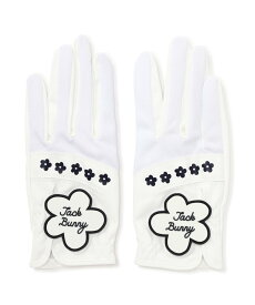 Jack Bunny!! 合皮グローブ (両手用) (LADIES) ジャックバニー ファッション雑貨 手袋 ホワイト ネイビー ブルー ピンク【送料無料】