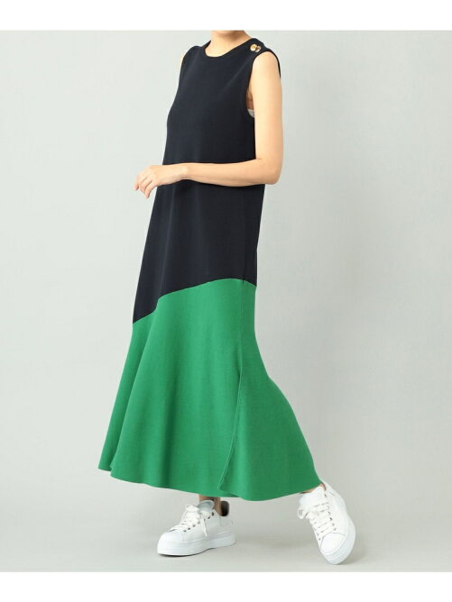 Grace Continental バイカラーニットワンピース Rakuten Fashion 楽天ファッション 旧楽天ブランドアベニュー Cw70