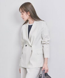 UNITED ARROWS LI/R 2ボタン ダブルジャケット ユナイテッドアローズ ジャケット・アウター テーラードジャケット・ブレザー ブルー ホワイト ネイビー【送料無料】