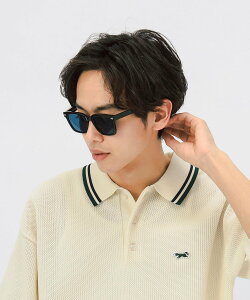 BEAMS HEART MEN �X�N�G�A�t���[�� �O���X �r�[���X �n�[�g �t�@�b�V�����G�� �T���O���X �u���b�N�y���������z