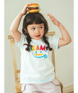 BEAMS mini スマイル ロゴ Tシャツ 2026SS(90~130cm)プチプラ 保育園 通学 定番 ビームス ミニ トップス …