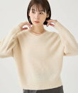 【ヘアリー/上品】スパンコールヤーンふんわりニット