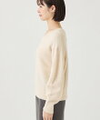 【ヘアリー/上品】スパンコールヤーンふんわりニット