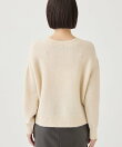 【ヘアリー/上品】スパンコールヤーンふんわりニット