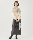 【ヘアリー/上品】スパンコールヤーンふんわりニット