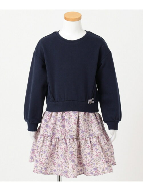 Any Fam 100 130cm 花柄 ドッキングワンピース Rakuten Fashion 楽天ファッション 旧楽天ブランドアベニュー Bt21