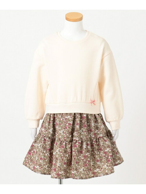 Any Fam 100 130cm 花柄 ドッキングワンピース Rakuten Fashion 楽天ファッション 旧楽天ブランドアベニュー Bt21