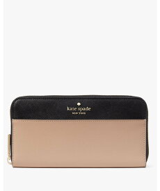 【SALE／55%OFF】kate spade new york マディソン カラーブロック ラージ コンチネンタル ウォレット ケイトスペードニューヨーク 財布・ポーチ・ケース 財布 ブラウン【送料無料】