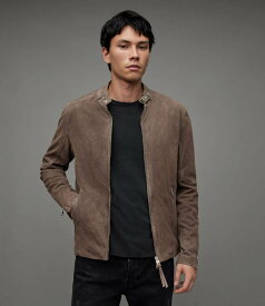 【SALE／30%OFF】ALLSAINTS (M)CORA JACKET オールセインツ ジャケット・アウター ブルゾン・ジャンパー ブラウン【送料無料】