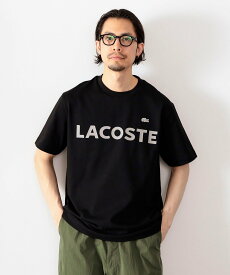 B:MING by BEAMS LACOSTE / ヘビーウェイト ブランドネーム ロゴTシャツ 24SS ビーミング ライフストア バイ ビームス トップス カットソー・Tシャツ ホワイト ブラック ネイビー【送料無料】