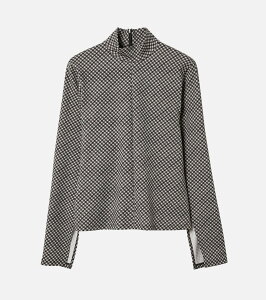 ySALE^50%OFFzLE CIEL BLEU `FbNW[W[^[glbNgbv / Check Jersey Turtle Neck TOP VFu[ gbvX Jbg\[ETVc bhyz