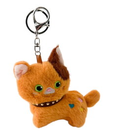 WEGO LADY'S ネックレスねこちゃんぬいぐるみキーホルダー ウィゴー インテリア・生活雑貨 その他のインテリア・生活雑貨 ブラック ホワイト ピンク ブラウン