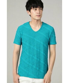 【SALE／50%OFF】TORNADO MART TORNADO MART∴バイアスタックJQ半袖カットソー トルネードマート トップス カットソー・Tシャツ ブラック ホワイト グリーン【送料無料】