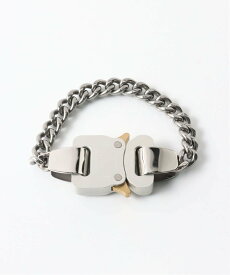 417 EDIFICE 【1017 ALYX 9SM / 017 アリクス 9SM】METAL BUCKLE BRACELET フォーワンセブン エディフィス アクセサリー・腕時計 ブレスレット・バングル シルバー【送料無料】